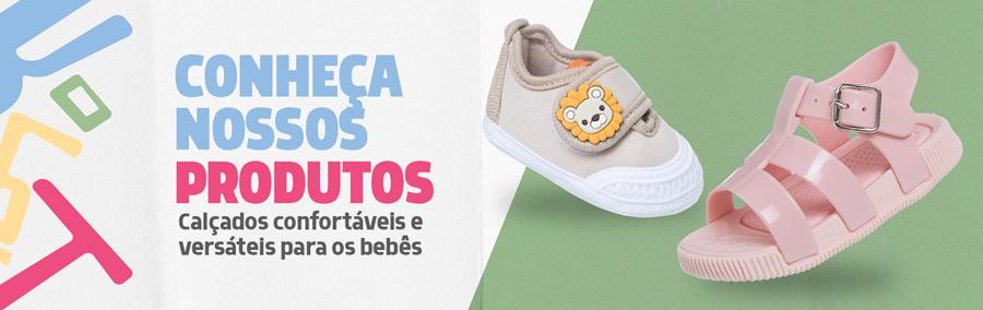 calçados para bebês é na Shopmarcas
